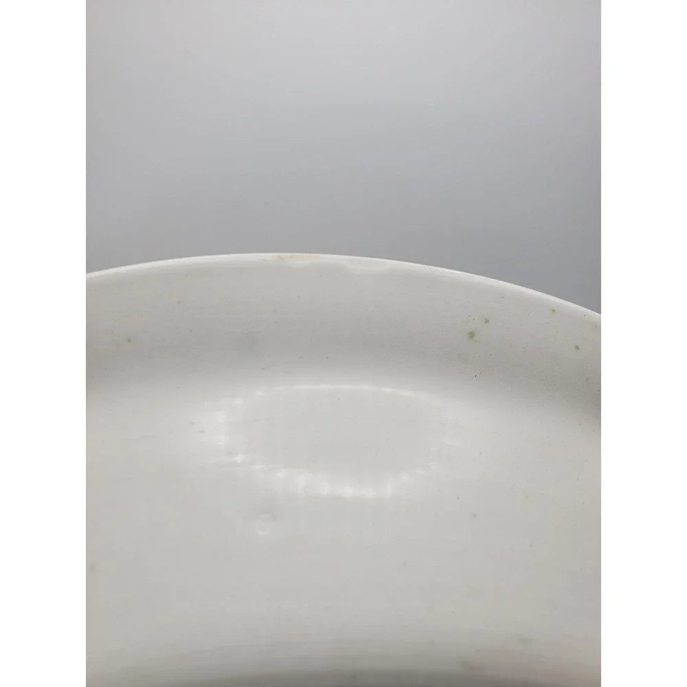 Vintage 1970s Strawberry Pie Recipe Ceramic Baking Dish 10.5